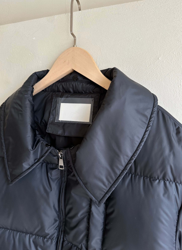 BS韓國可拆毛領鴨絨外套(兩色)-高度保暖