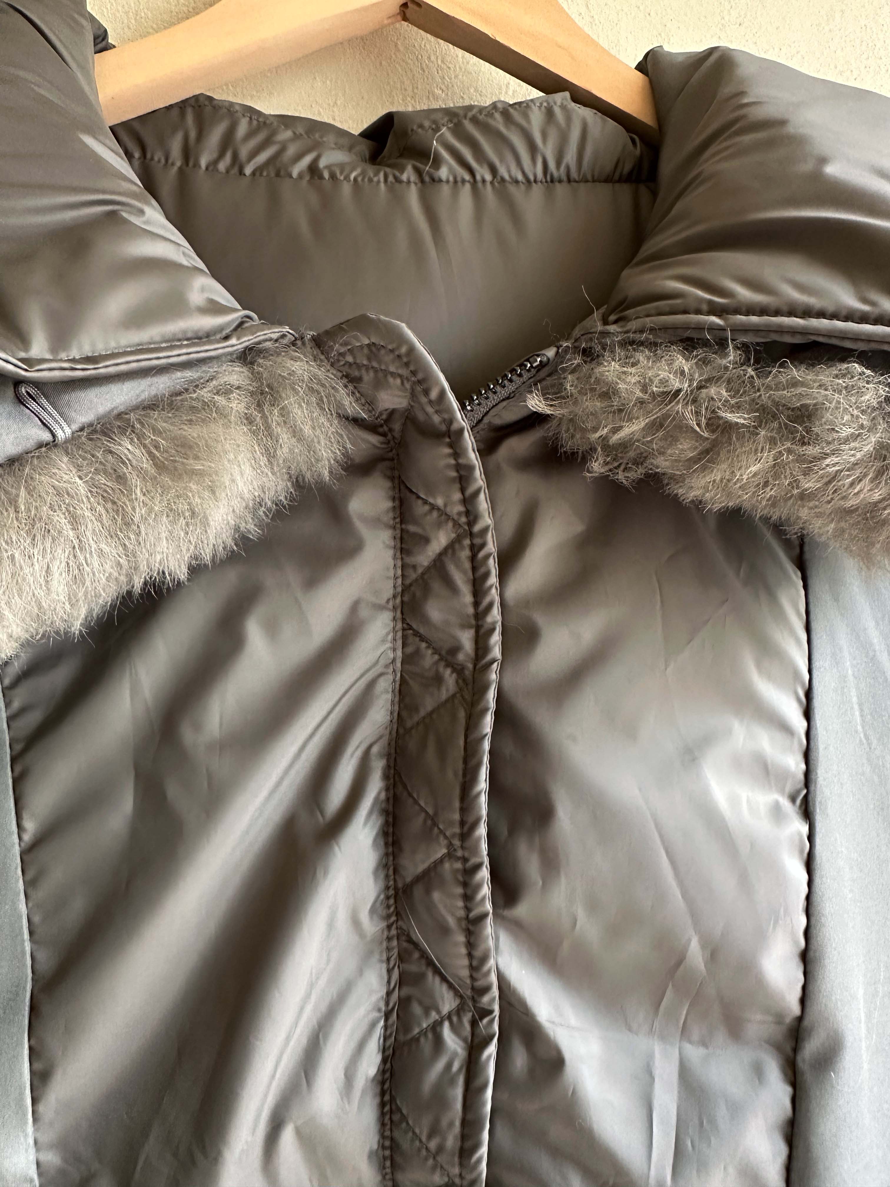 BS韓國可拆毛領鴨絨外套(兩色)-高度保暖