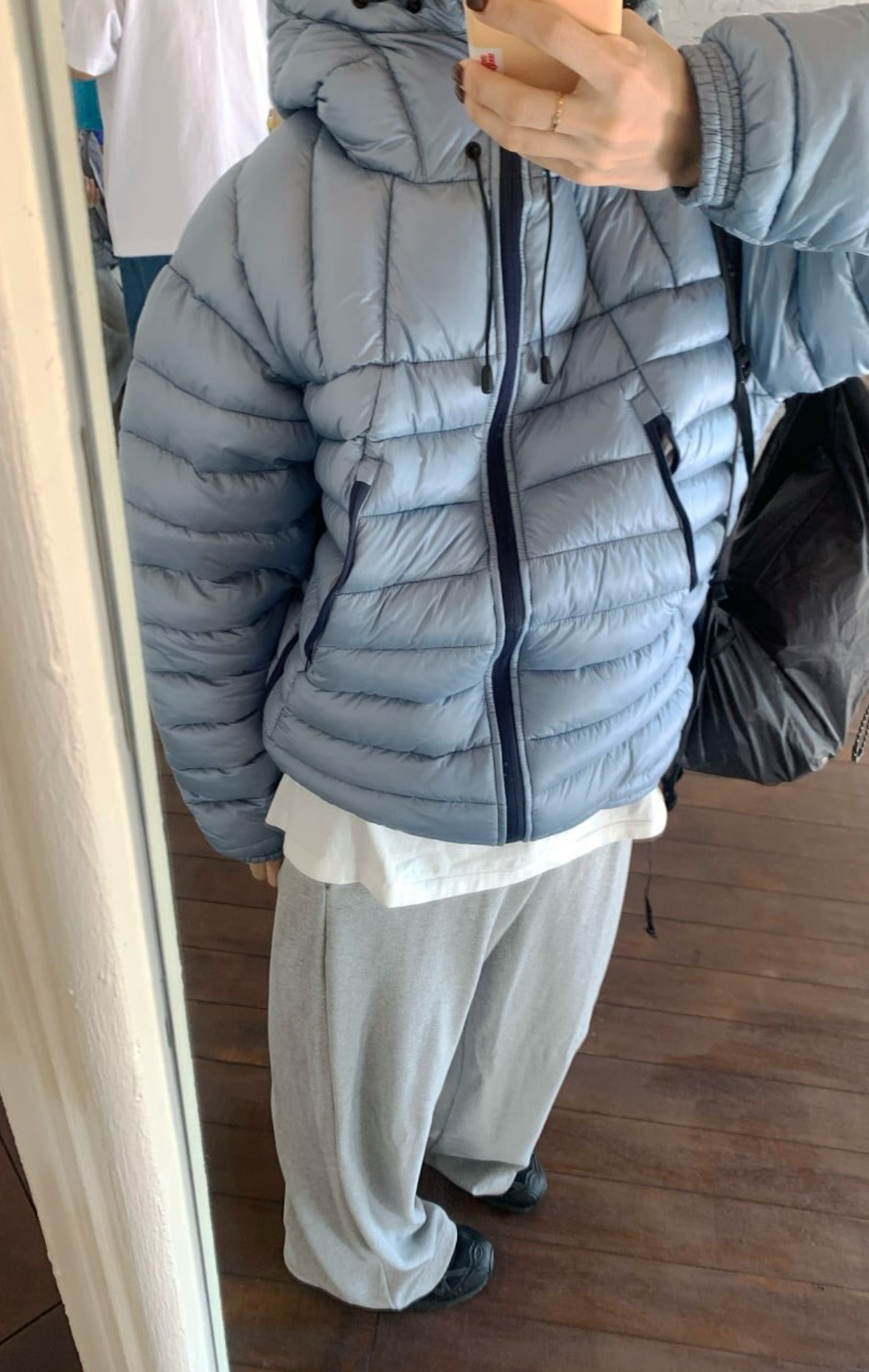 BS韓國多口袋連帽羽絨外套(三色)