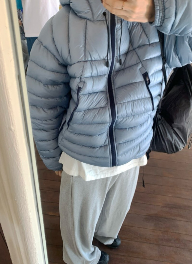 BS韓國多口袋連帽羽絨外套(三色)