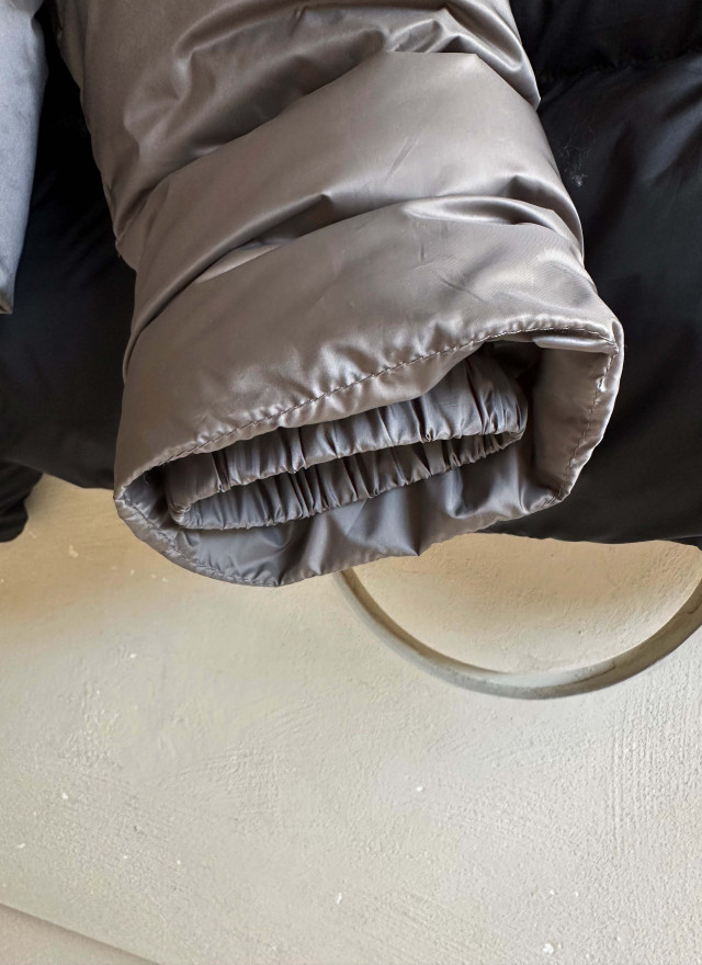 BS韓國可拆毛領鴨絨外套(兩色)-高度保暖