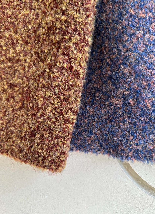 BS 混織V領背心(兩色)