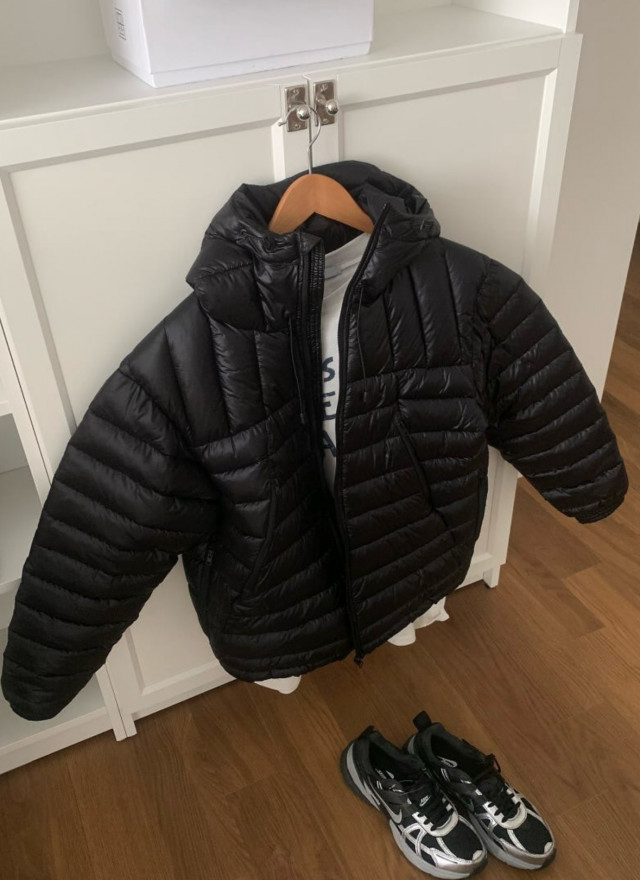 BS韓國多口袋連帽羽絨外套(三色)