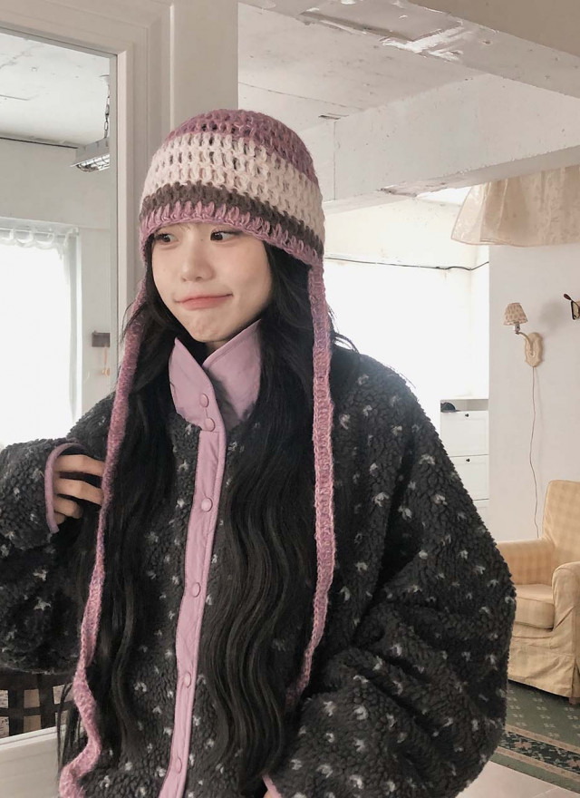 BS 圓點雙面羊羔絨外套 (雙面可穿)-兩色