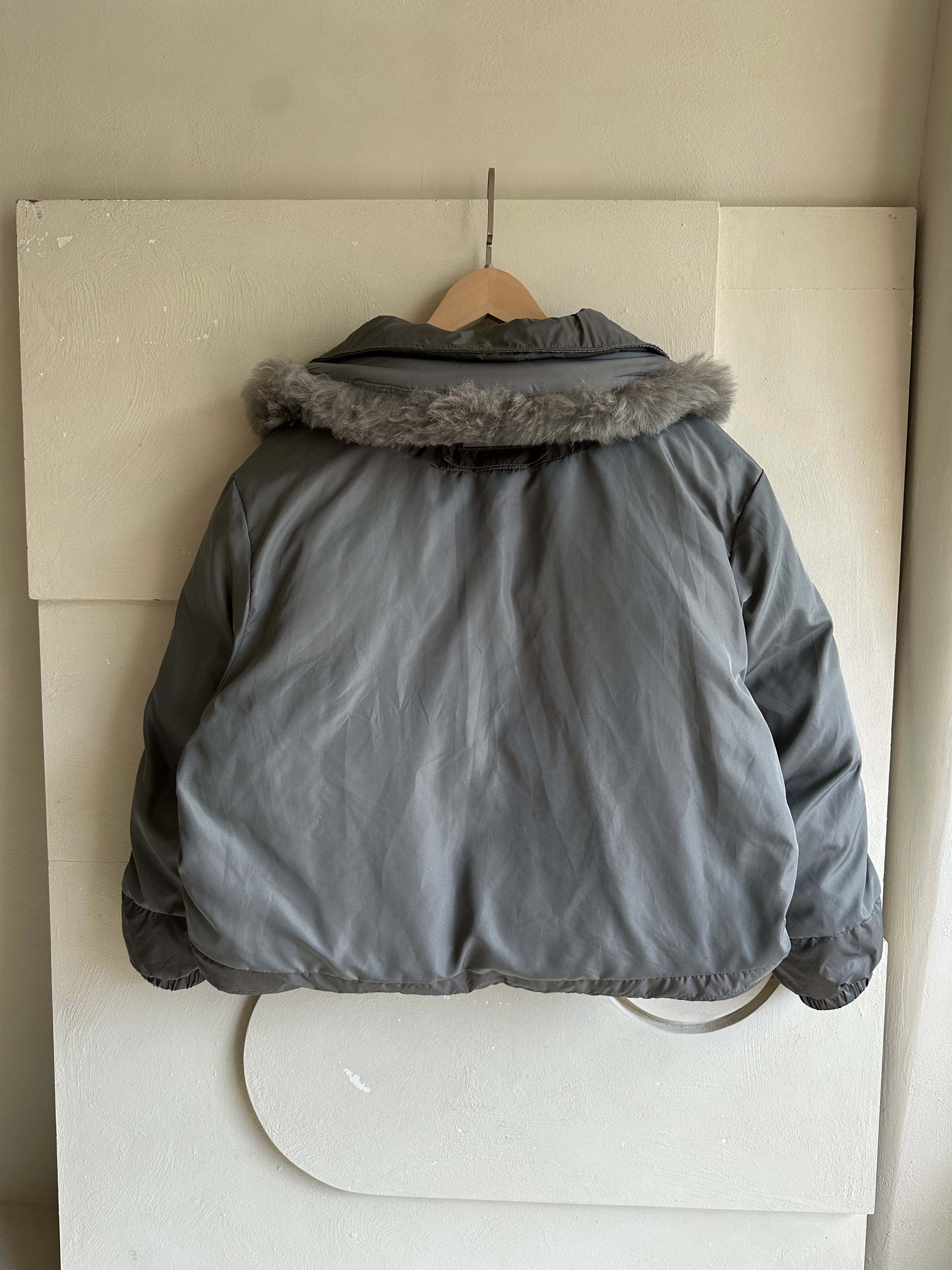 BS韓國可拆毛領鴨絨外套(兩色)-高度保暖