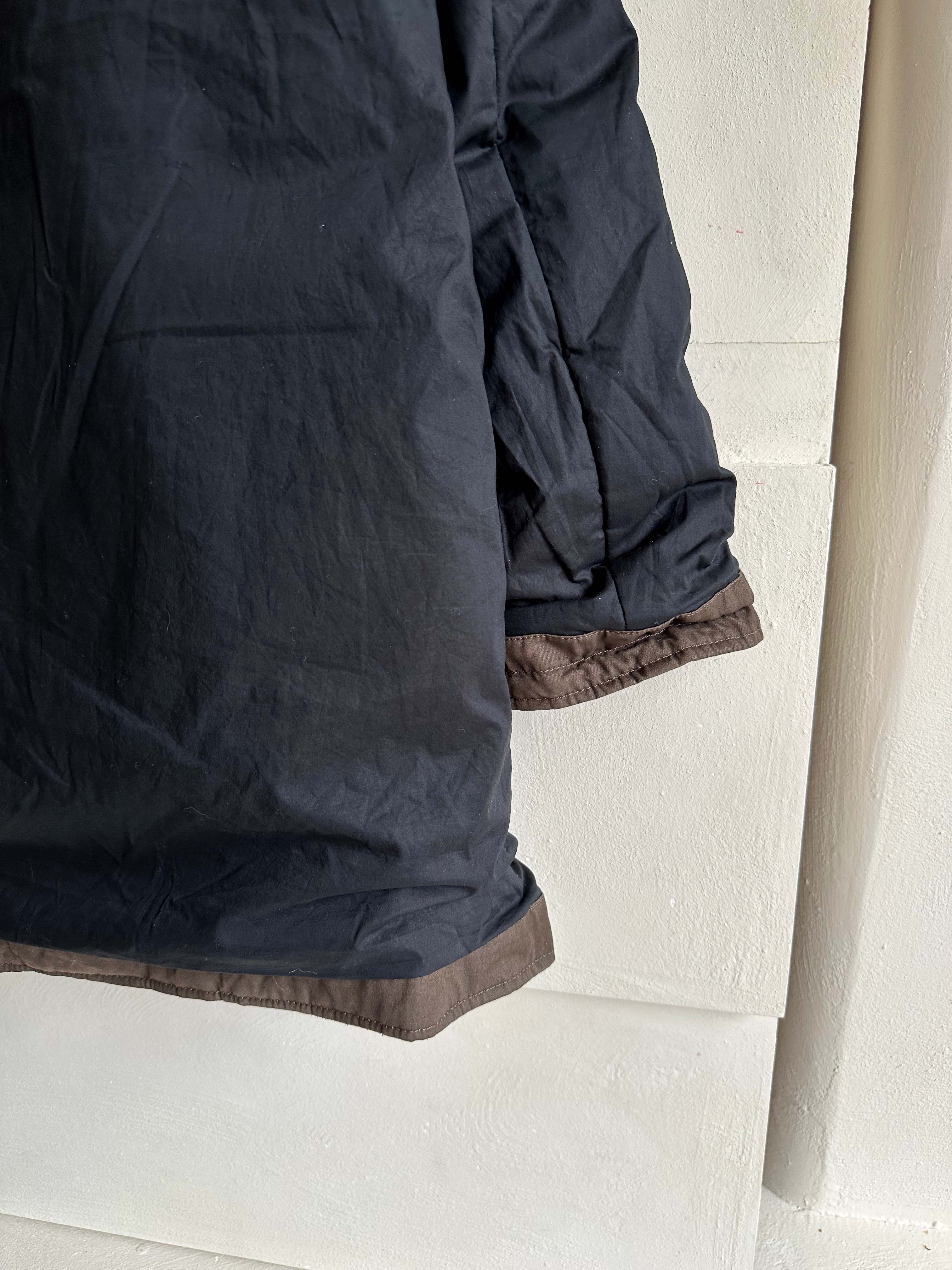 BS韓國摩卡羽絨Wellon連帽外套－毛領可拆