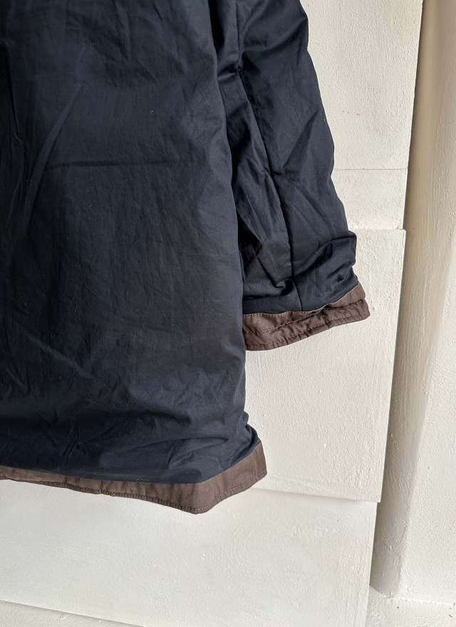 BS韓國摩卡羽絨Wellon連帽外套－毛領可拆