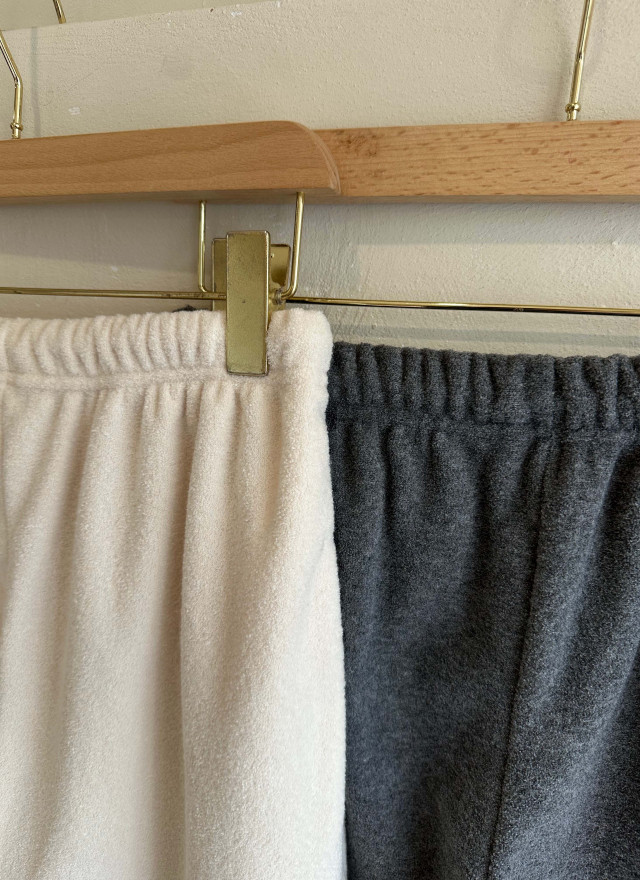 BS暖刷絨抽繩休閒褲(兩色)