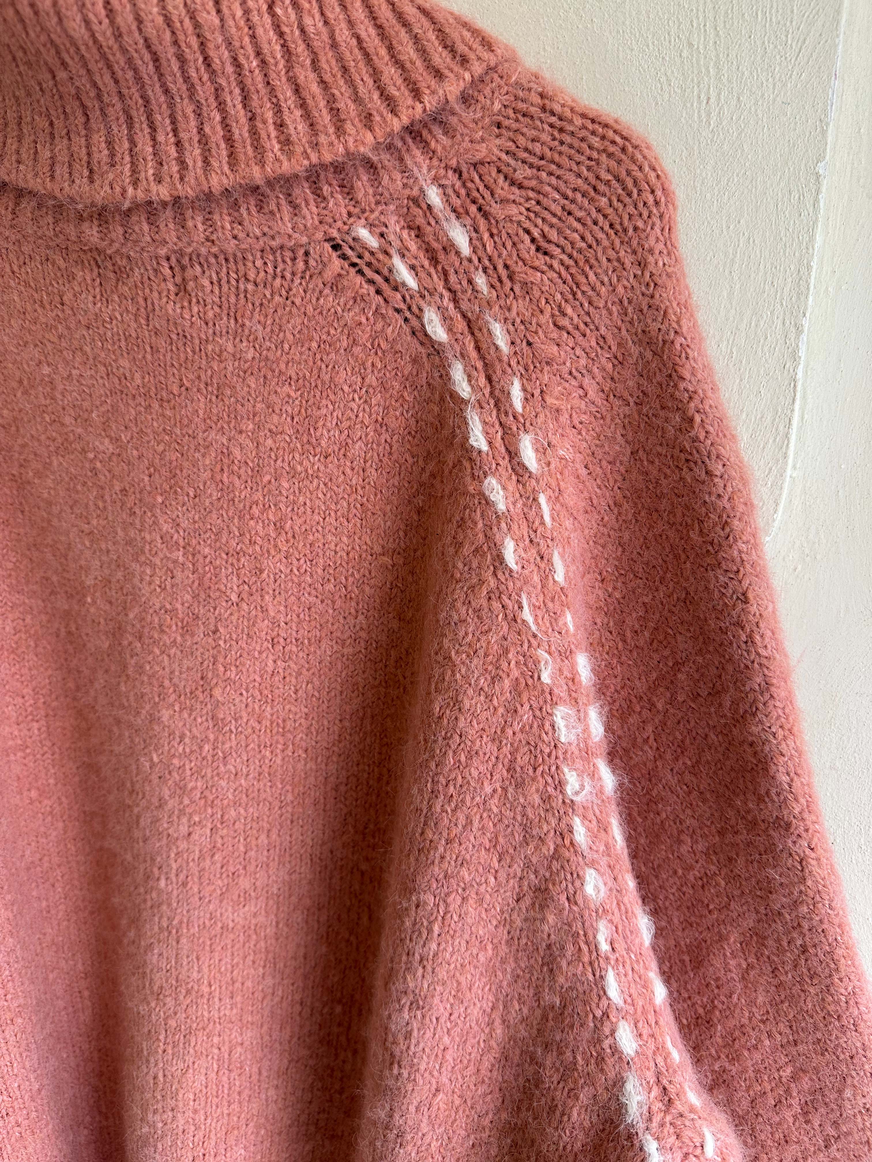 BS韓國排釦羊絨毛衣（三色）-男女皆可穿