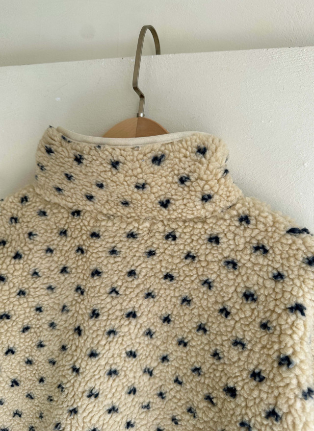 BS拉鍊立領羊羔絨上衣