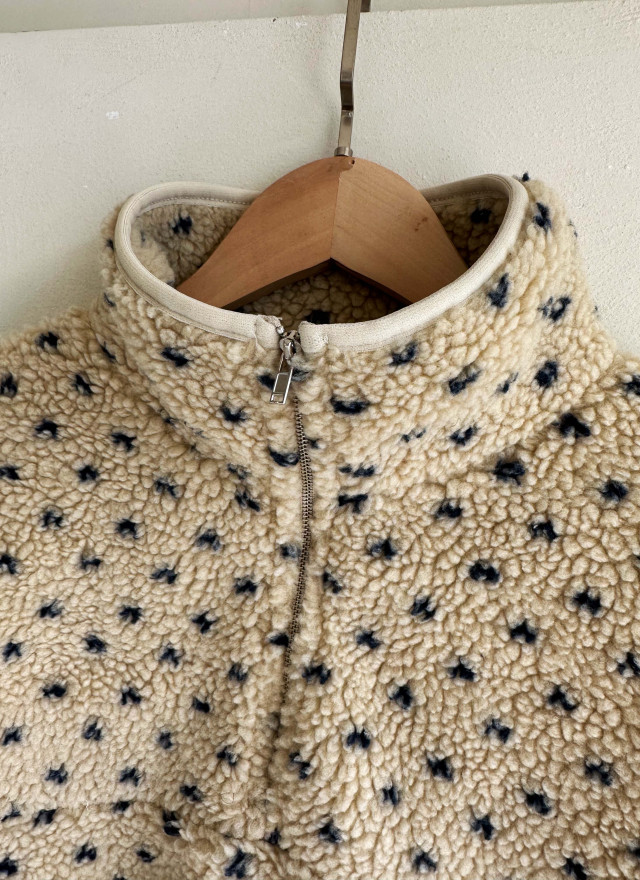 BS拉鍊立領羊羔絨上衣