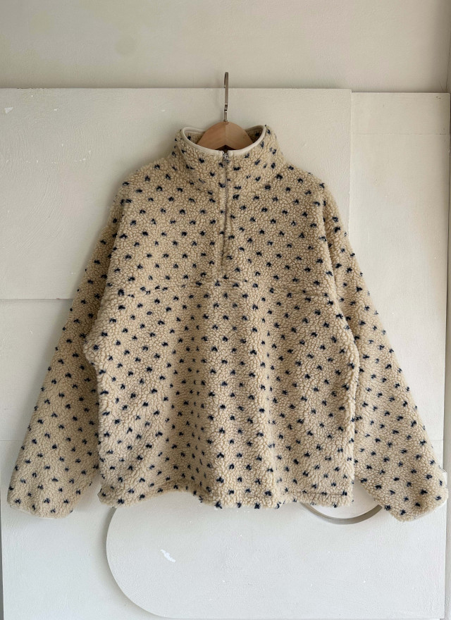 BS拉鍊立領羊羔絨上衣