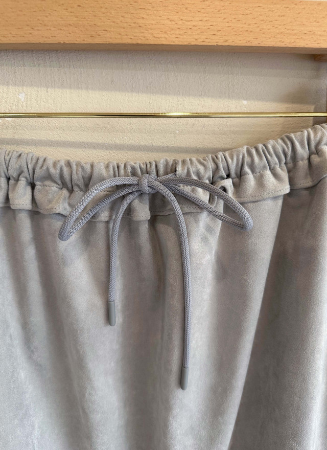 BS抽繩垂墜荷葉裙(兩色)