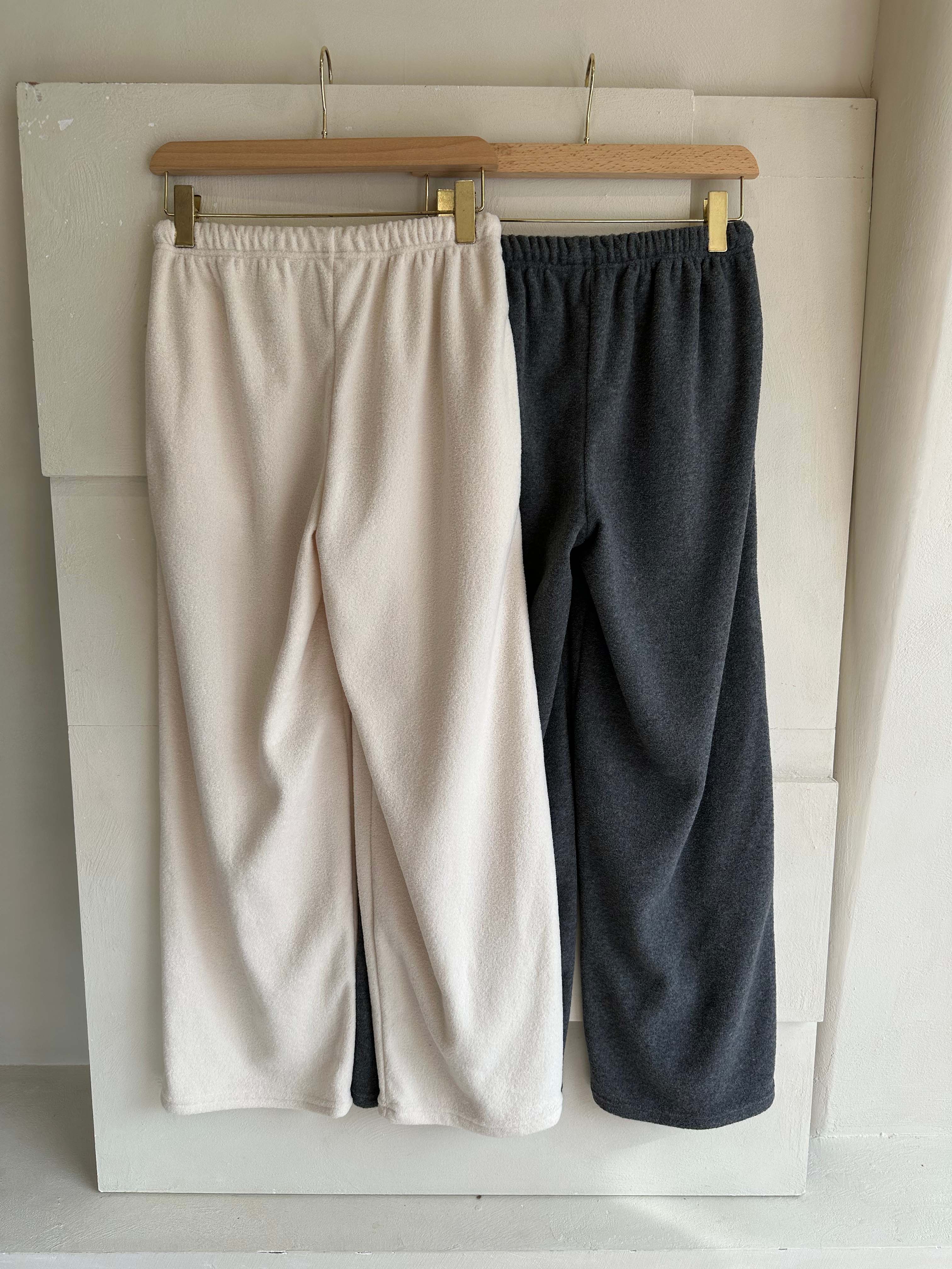 BS暖刷絨抽繩休閒褲(兩色)