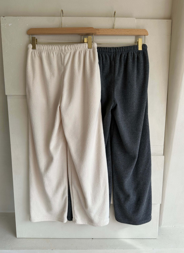 BS暖刷絨抽繩休閒褲(兩色)