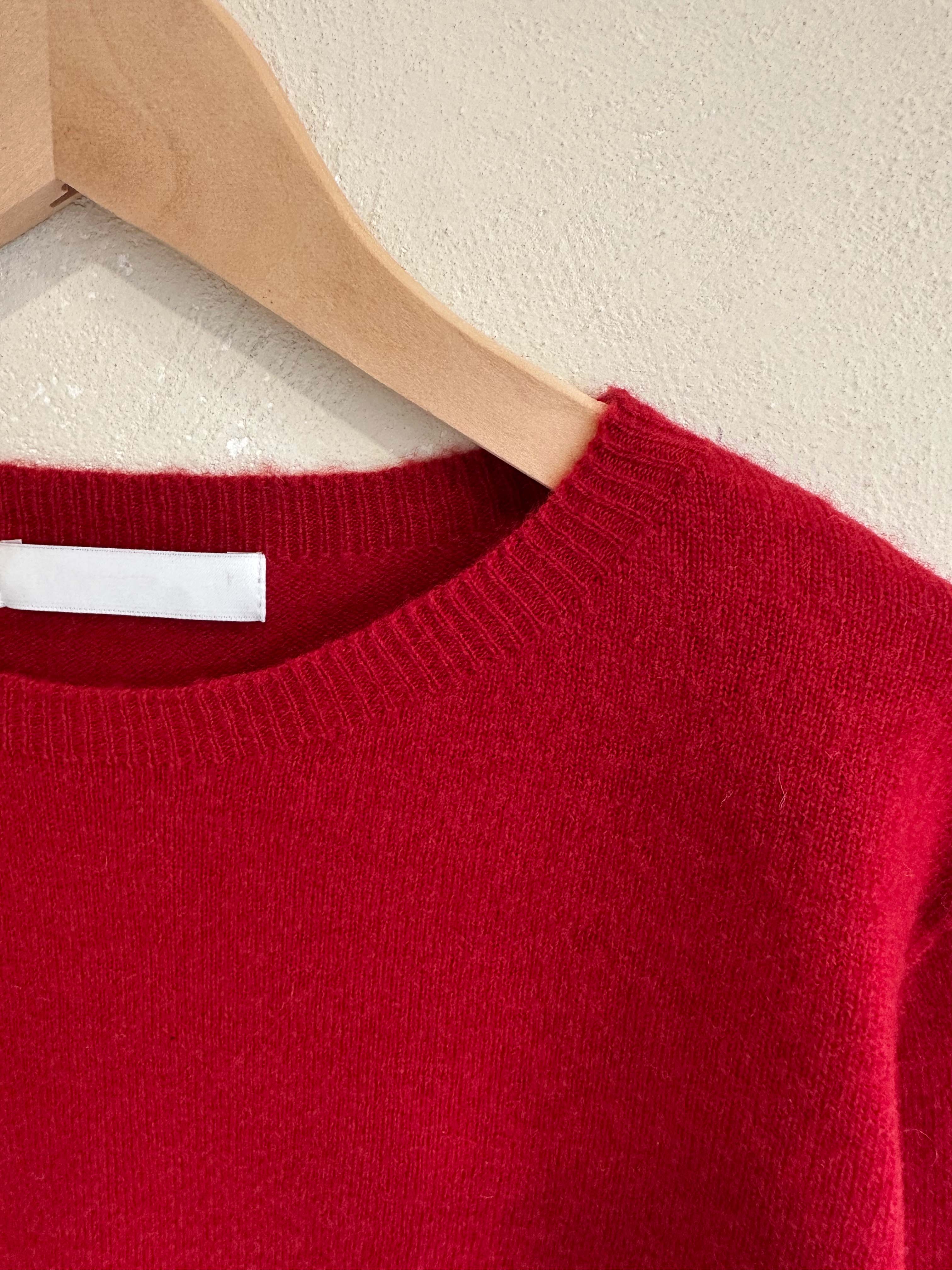 BS過年紅柔感羊毛針織衫