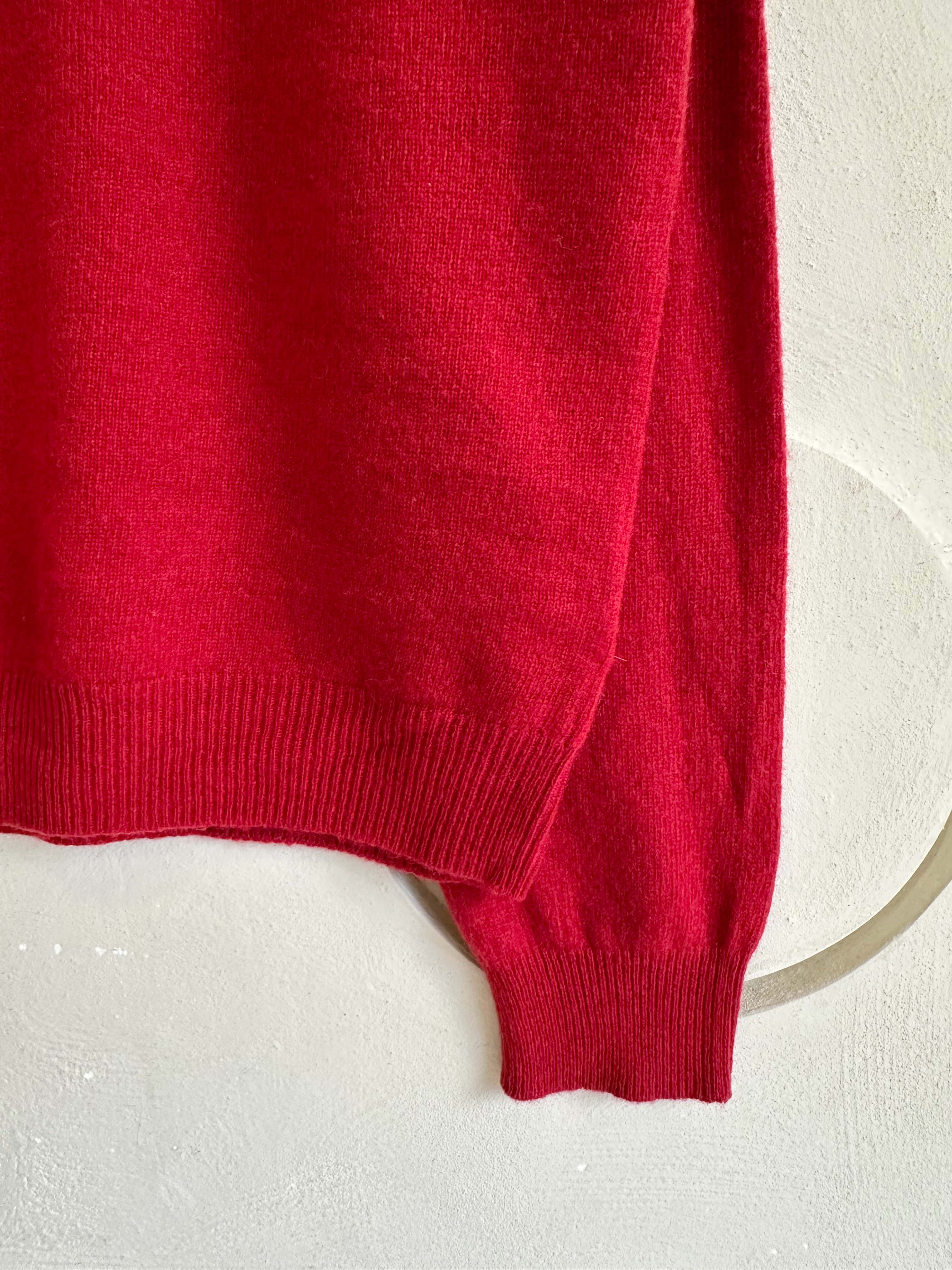 BS過年紅柔感羊毛針織衫