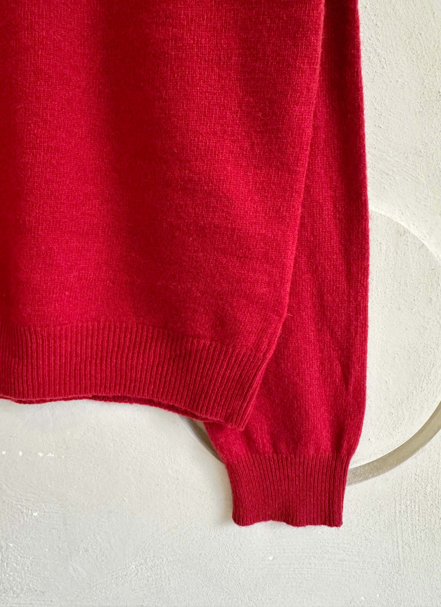 BS過年紅柔感羊毛針織衫