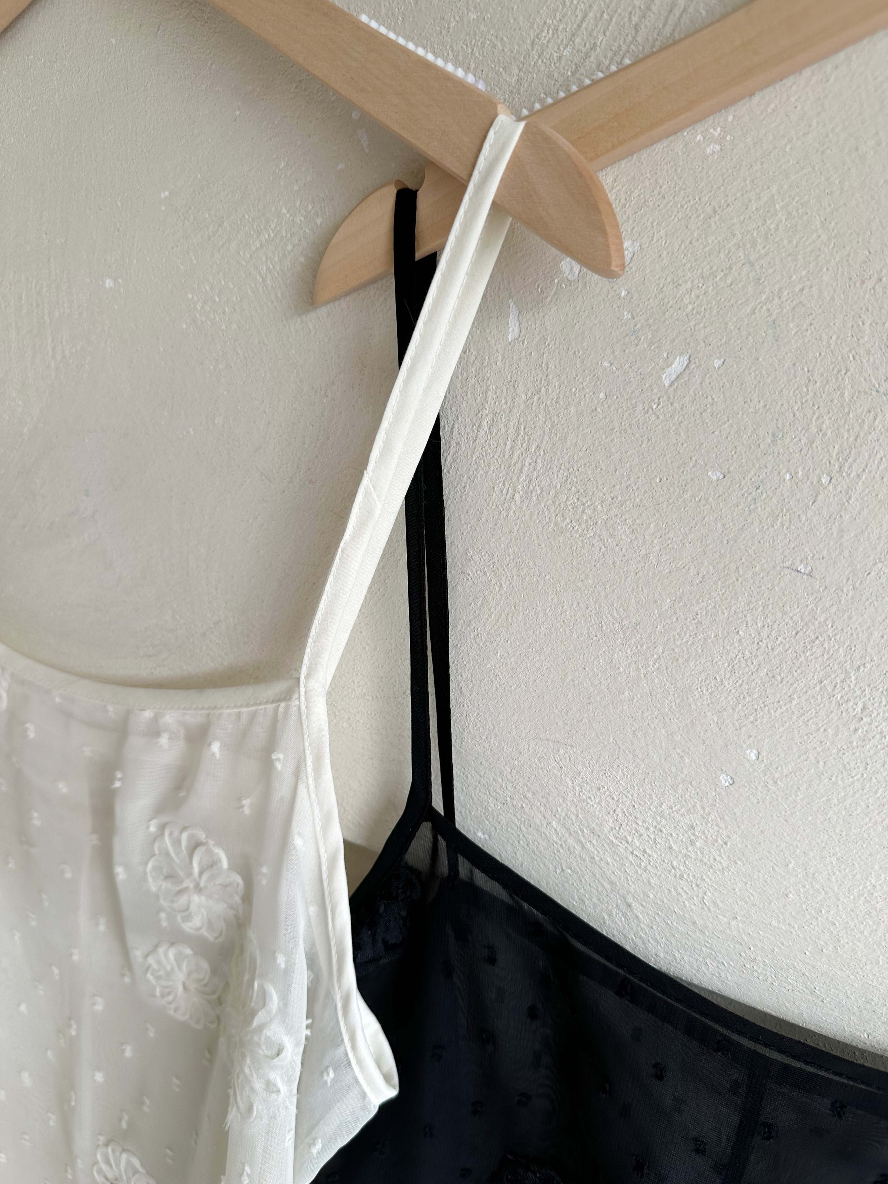 BS花卉透紗罩衫洋裝(兩色)