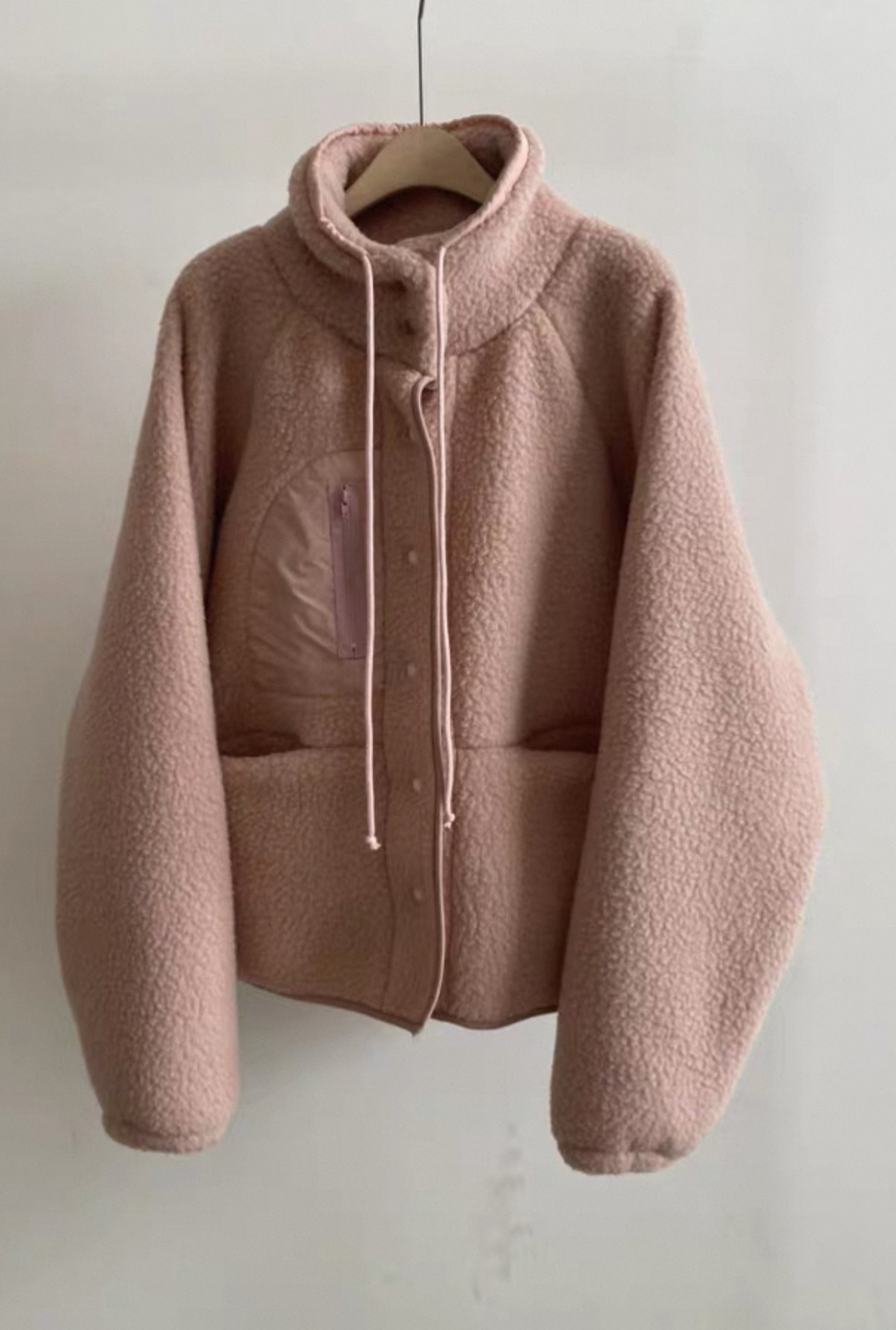 BS韓國立領羊羔絨外套(三色)