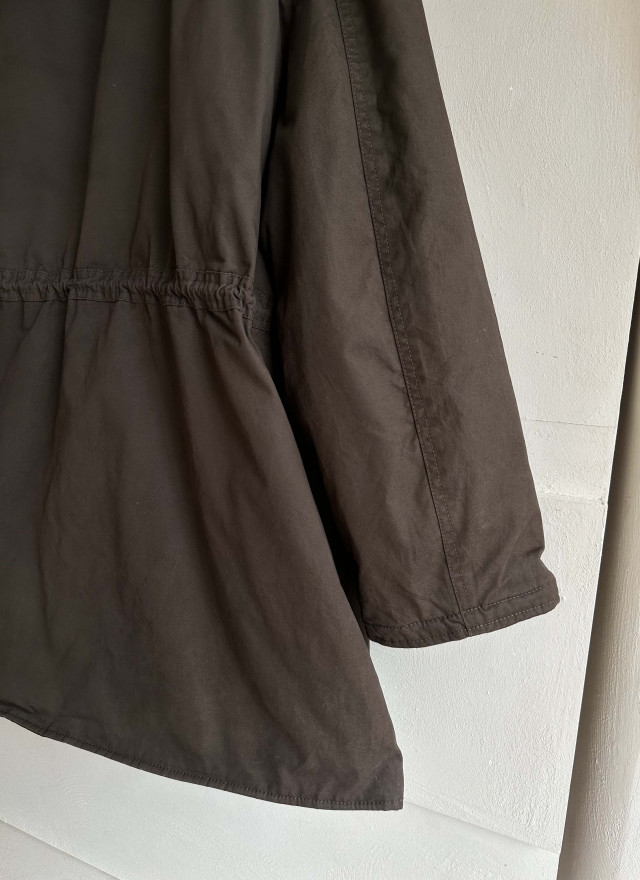 BS韓國摩卡羽絨Wellon連帽外套－毛領可拆