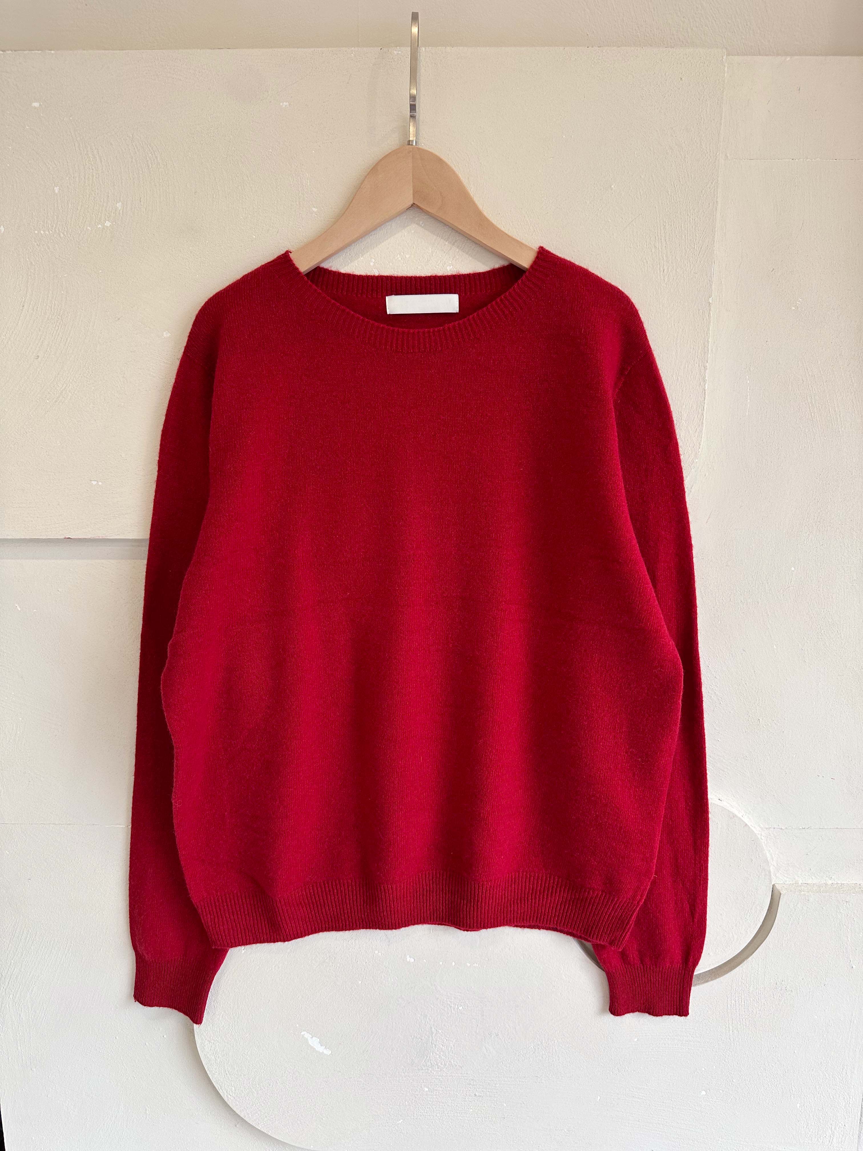 BS過年紅柔感羊毛針織衫