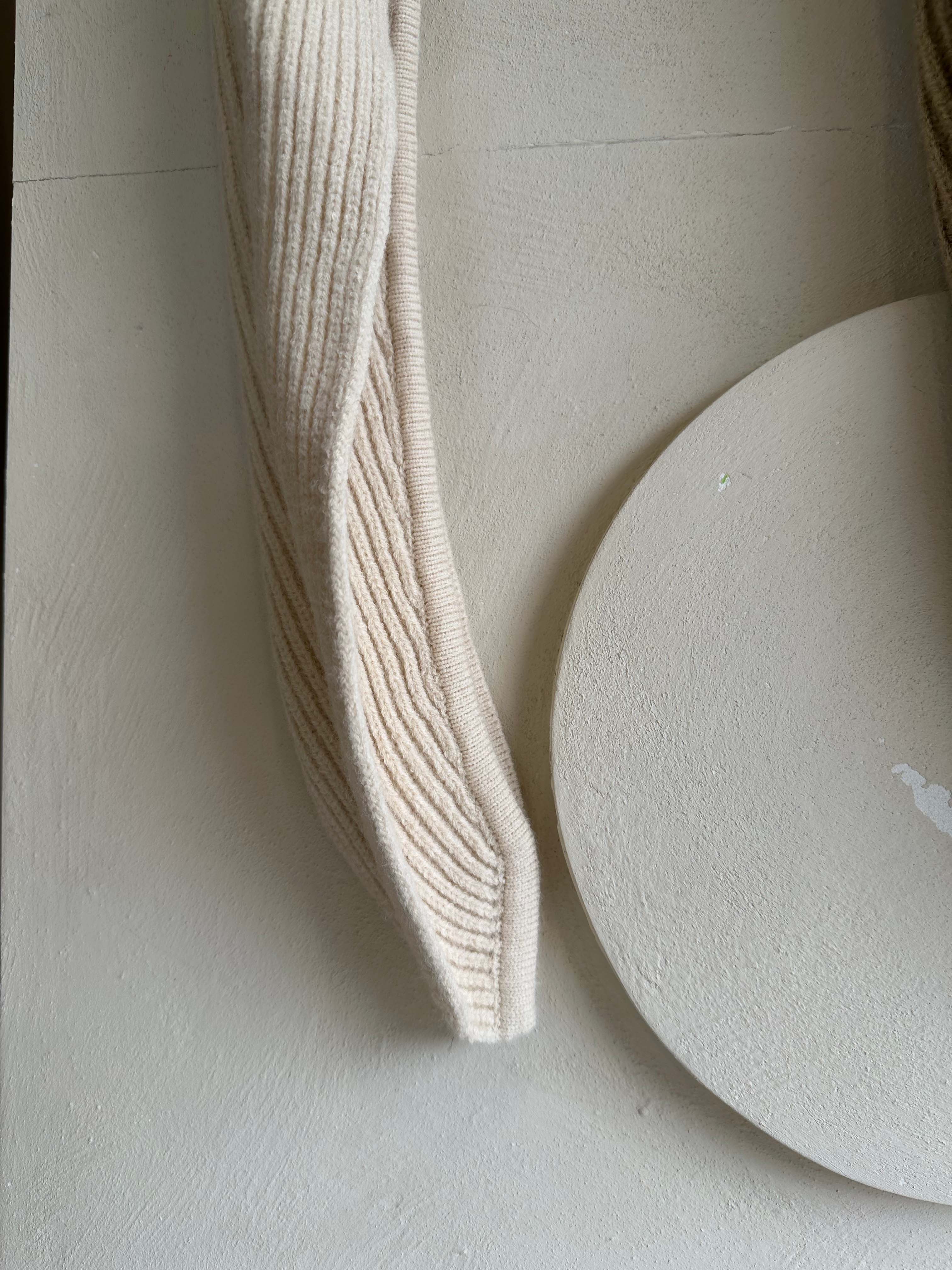 BS羅紋針織連帽圍巾(三色)