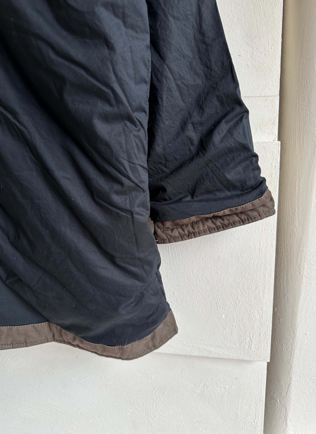 BS韓國摩卡羽絨Wellon連帽外套－毛領可拆