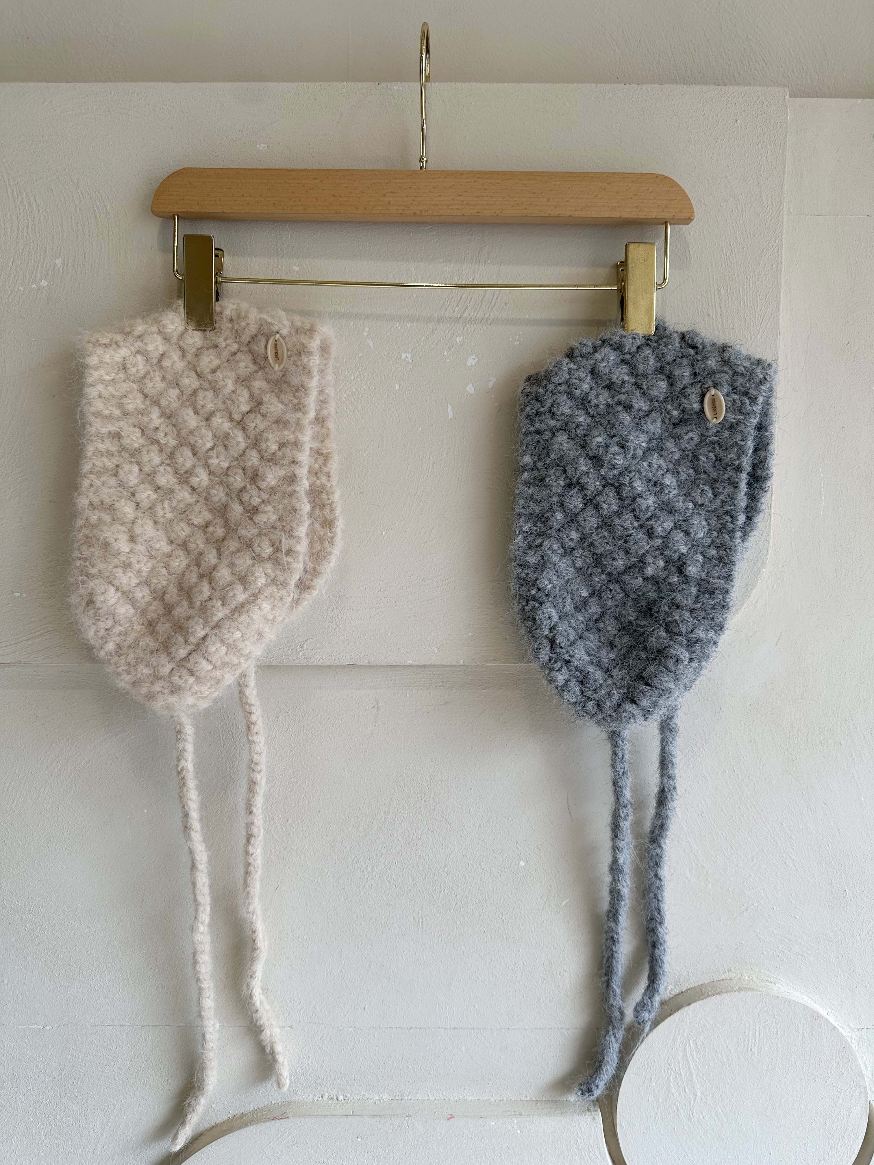 BS針織綁帶耳罩(兩色)