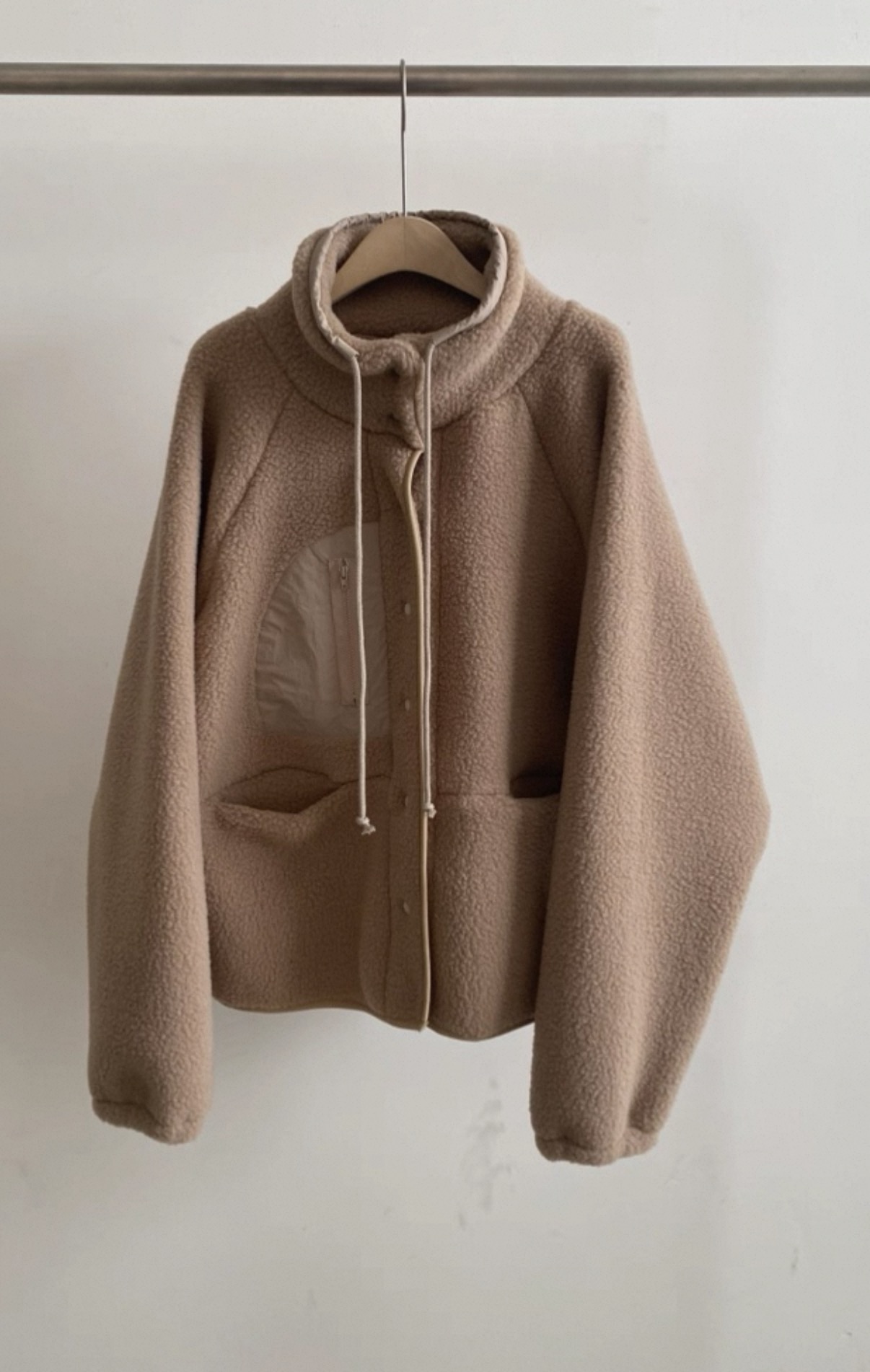 BS韓國立領羊羔絨外套(三色)