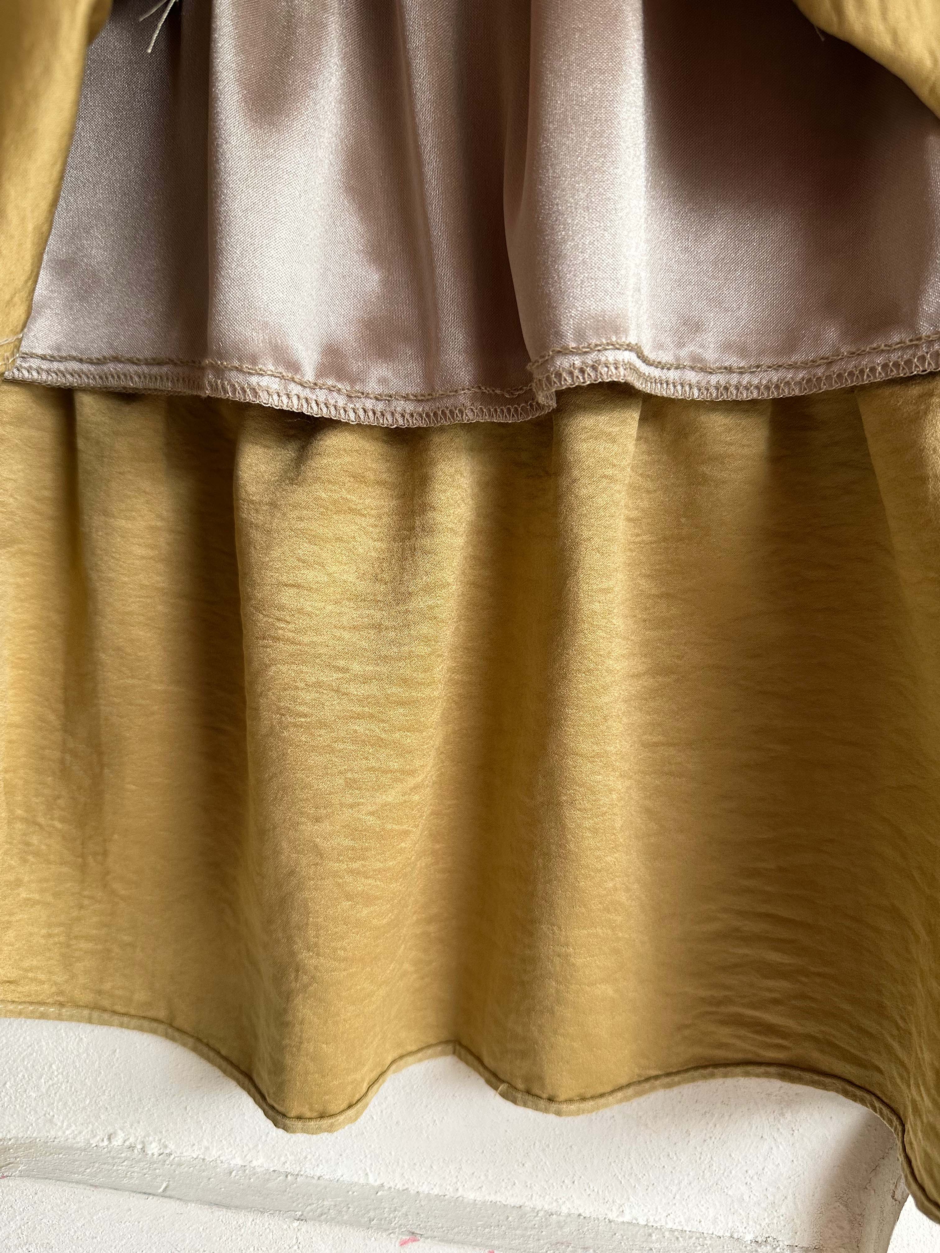 BS抽繩口袋層次裙(三色)