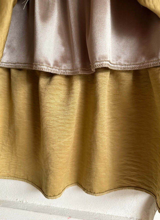 BS抽繩口袋層次裙(三色)