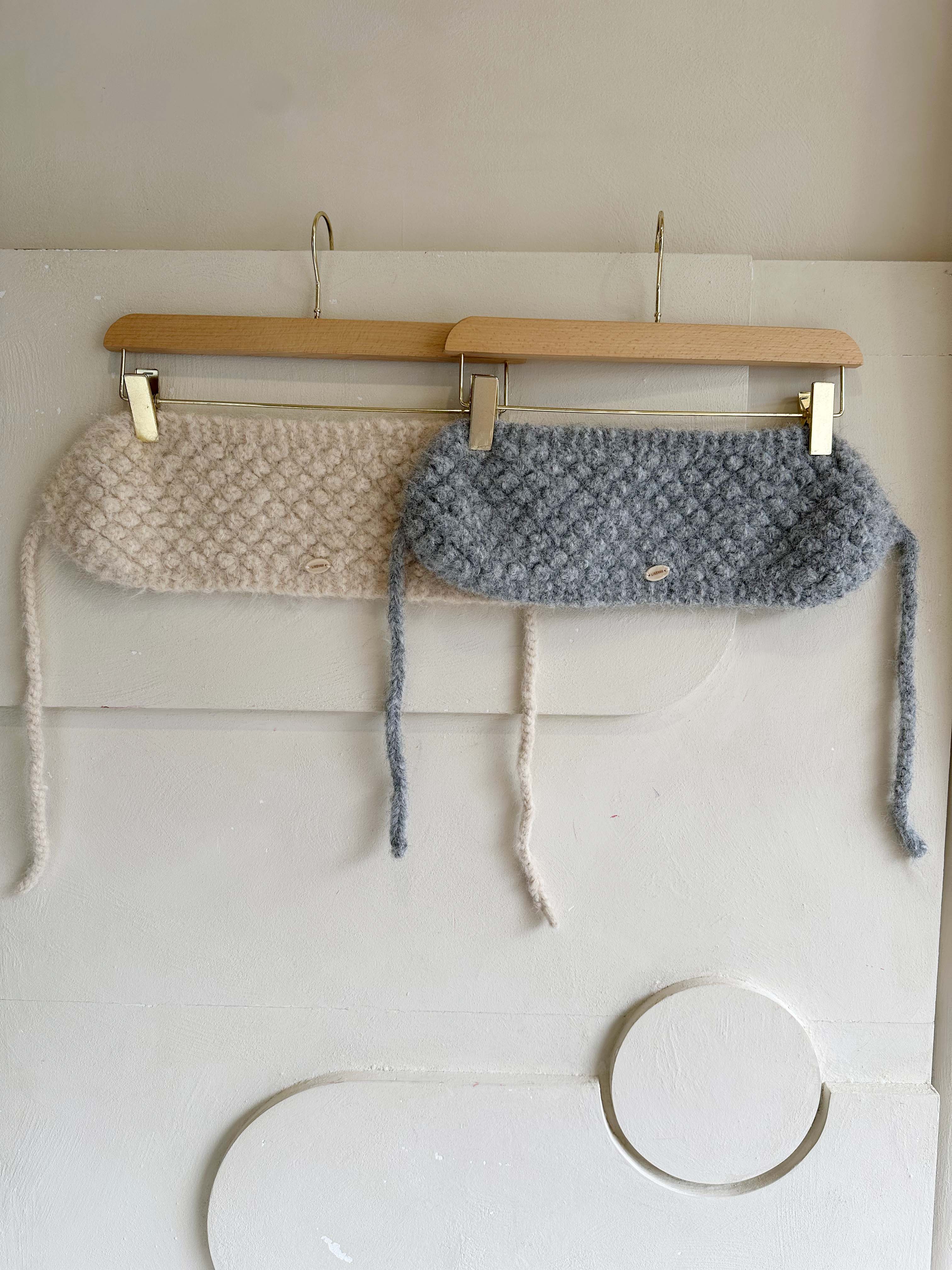 BS針織綁帶耳罩(兩色)