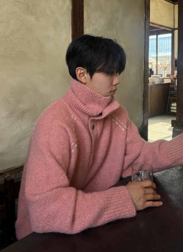 BS韓國排釦羊絨毛衣（三色）-男女皆可穿