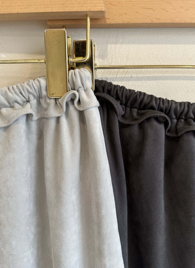 BS抽繩垂墜荷葉裙(兩色)