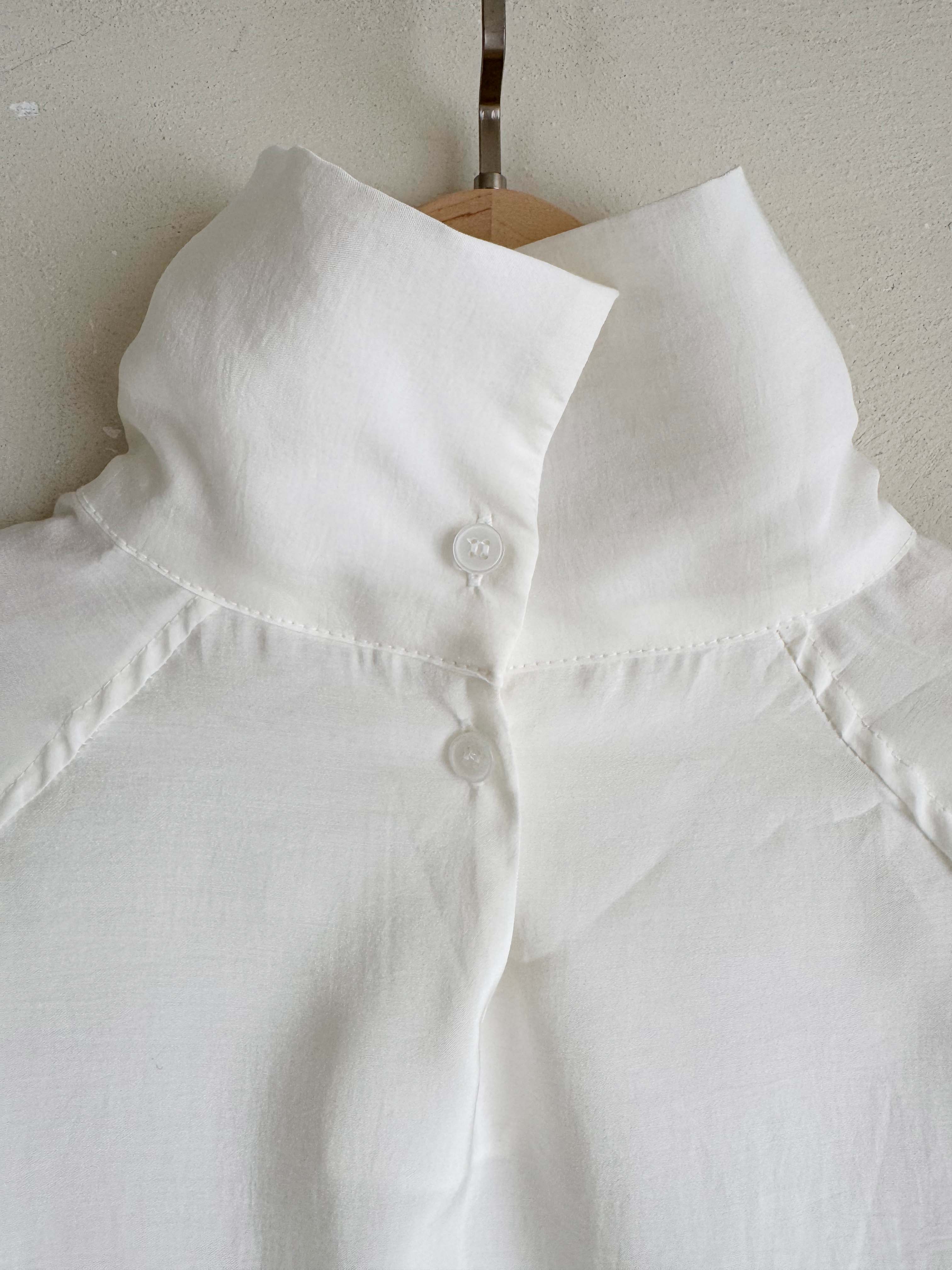 BS側抽繩柔感罩衫