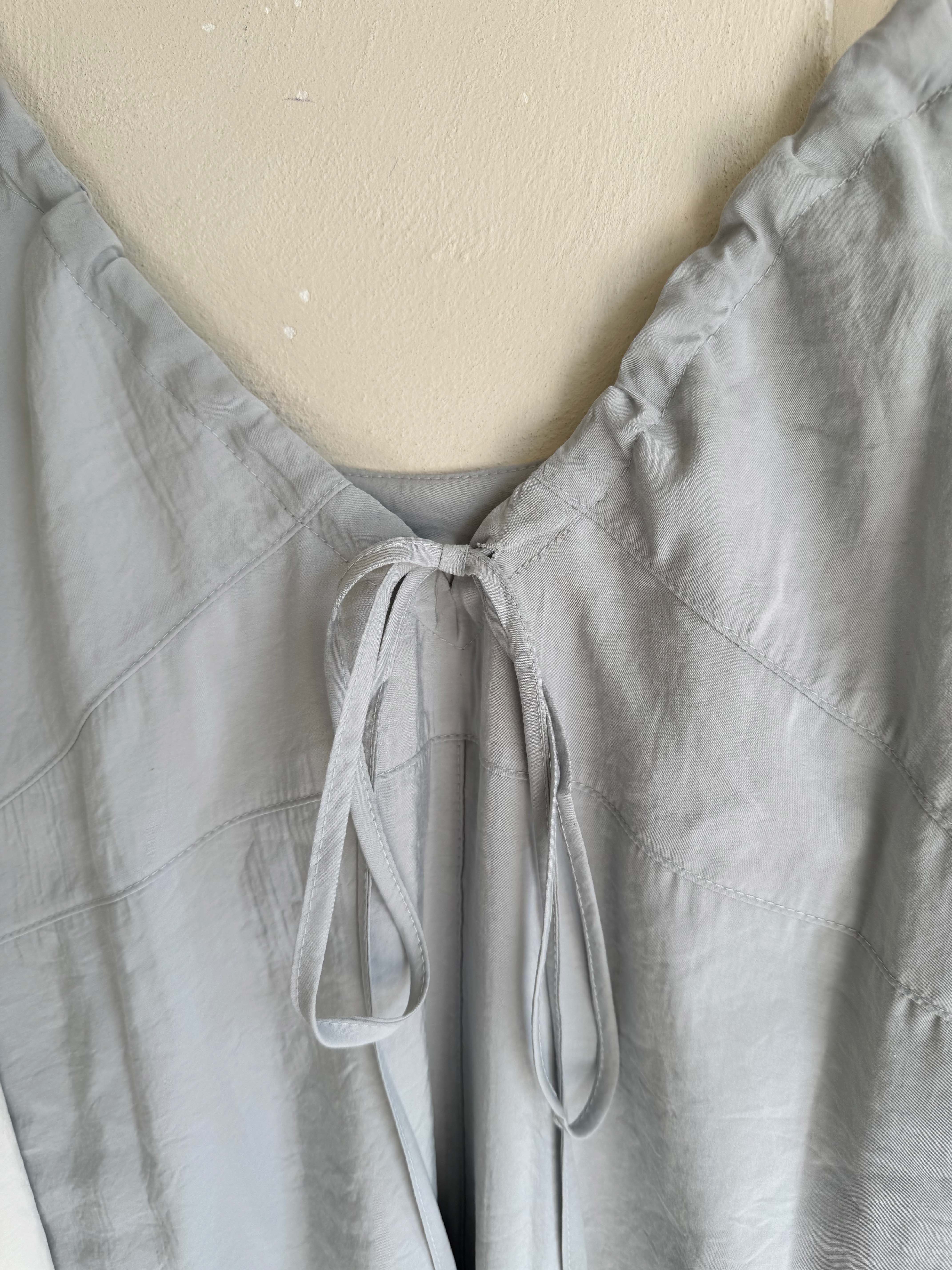 BS韓國荷葉兩穿細肩洋裝(兩色)