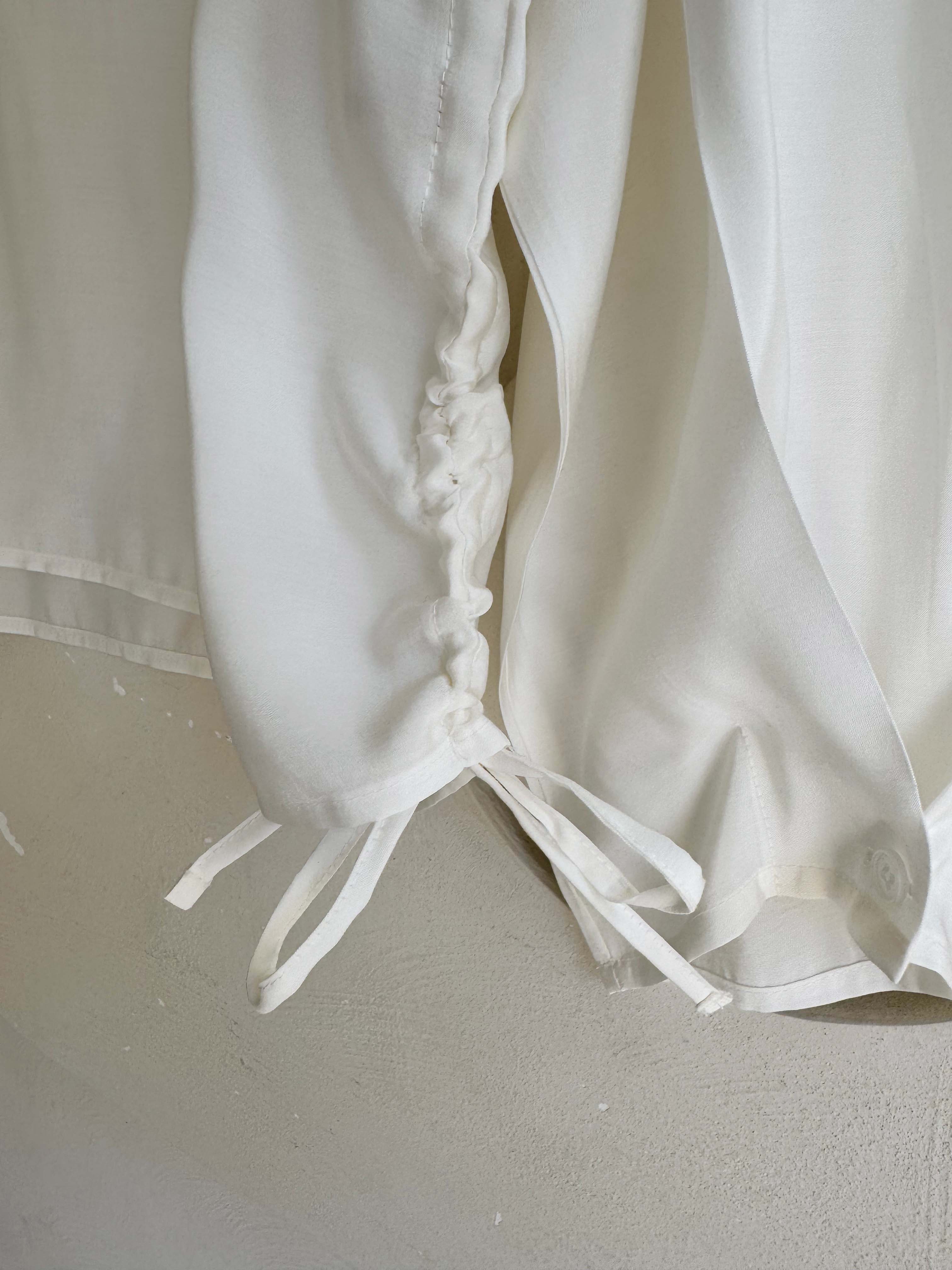 BS側抽繩柔感罩衫