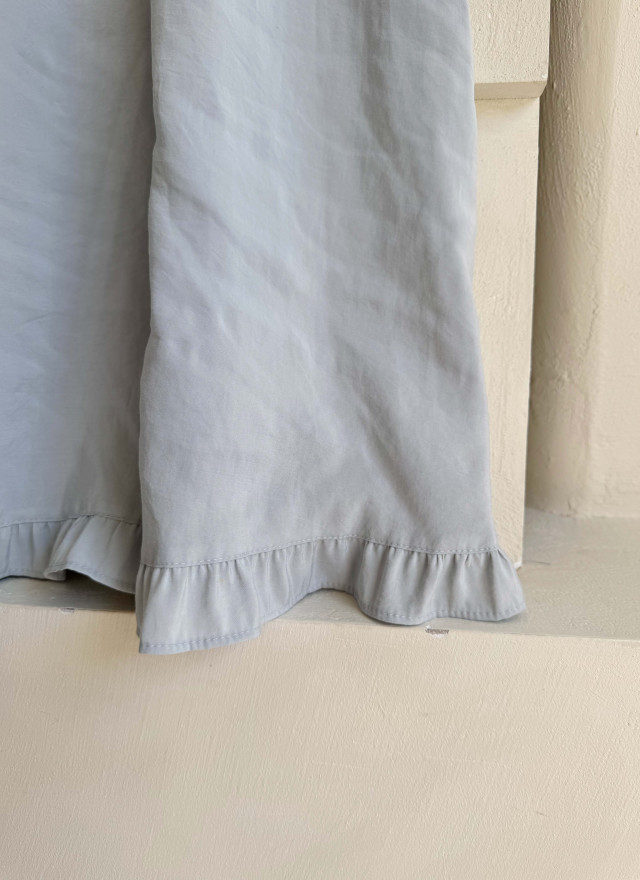 BS韓國荷葉兩穿細肩洋裝(兩色)