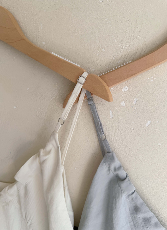 BS韓國荷葉兩穿細肩洋裝(兩色)