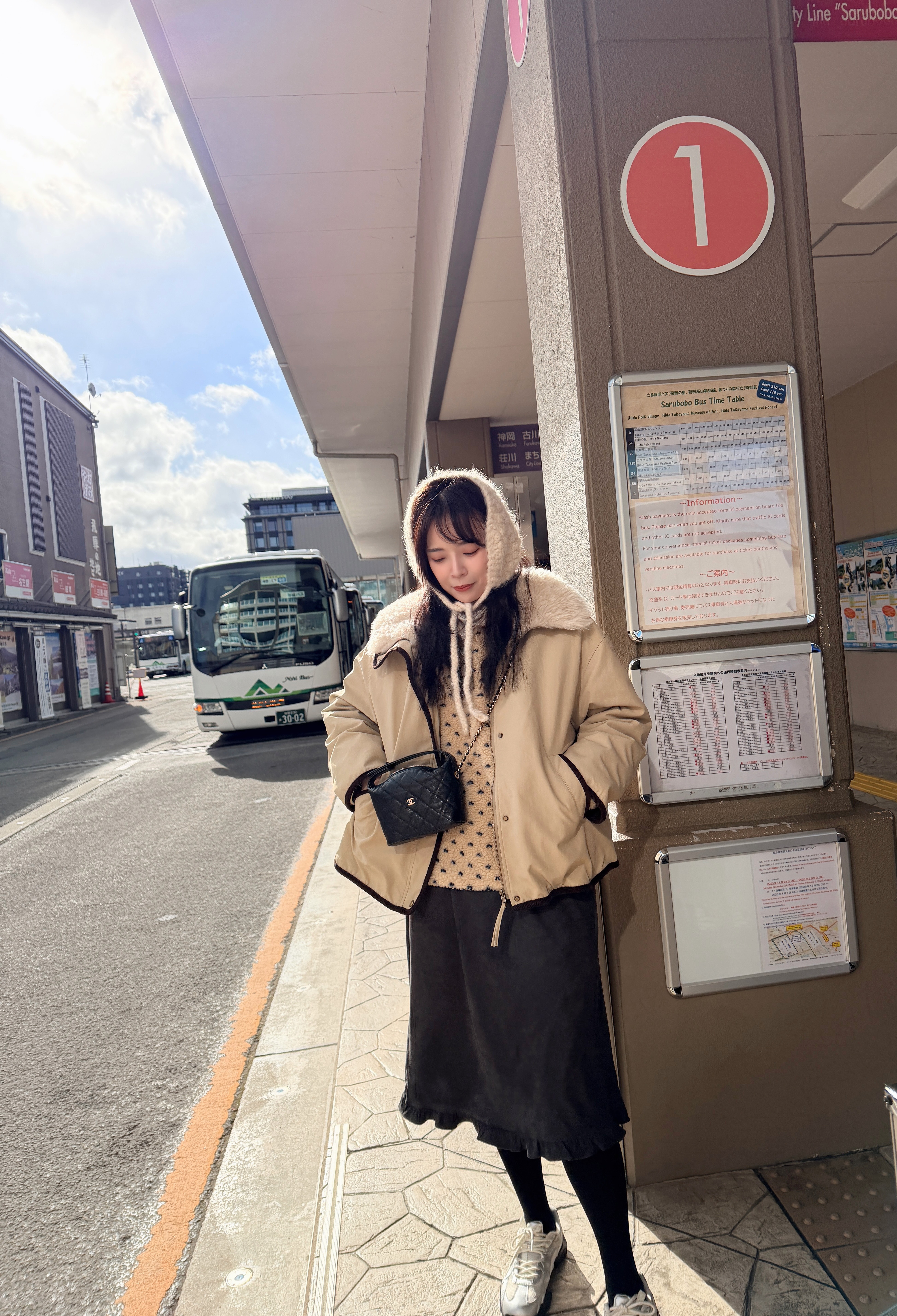 ★ 韓國撞色鴨絨外套-毛領不可拆