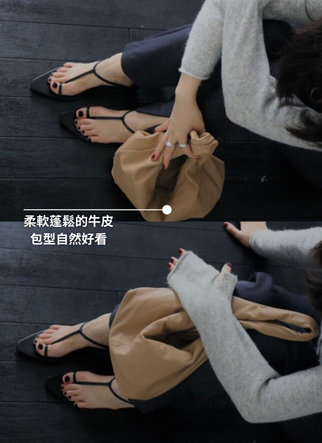 ★ BS韓國敏英牛皮流浪包－限量獨家訂製