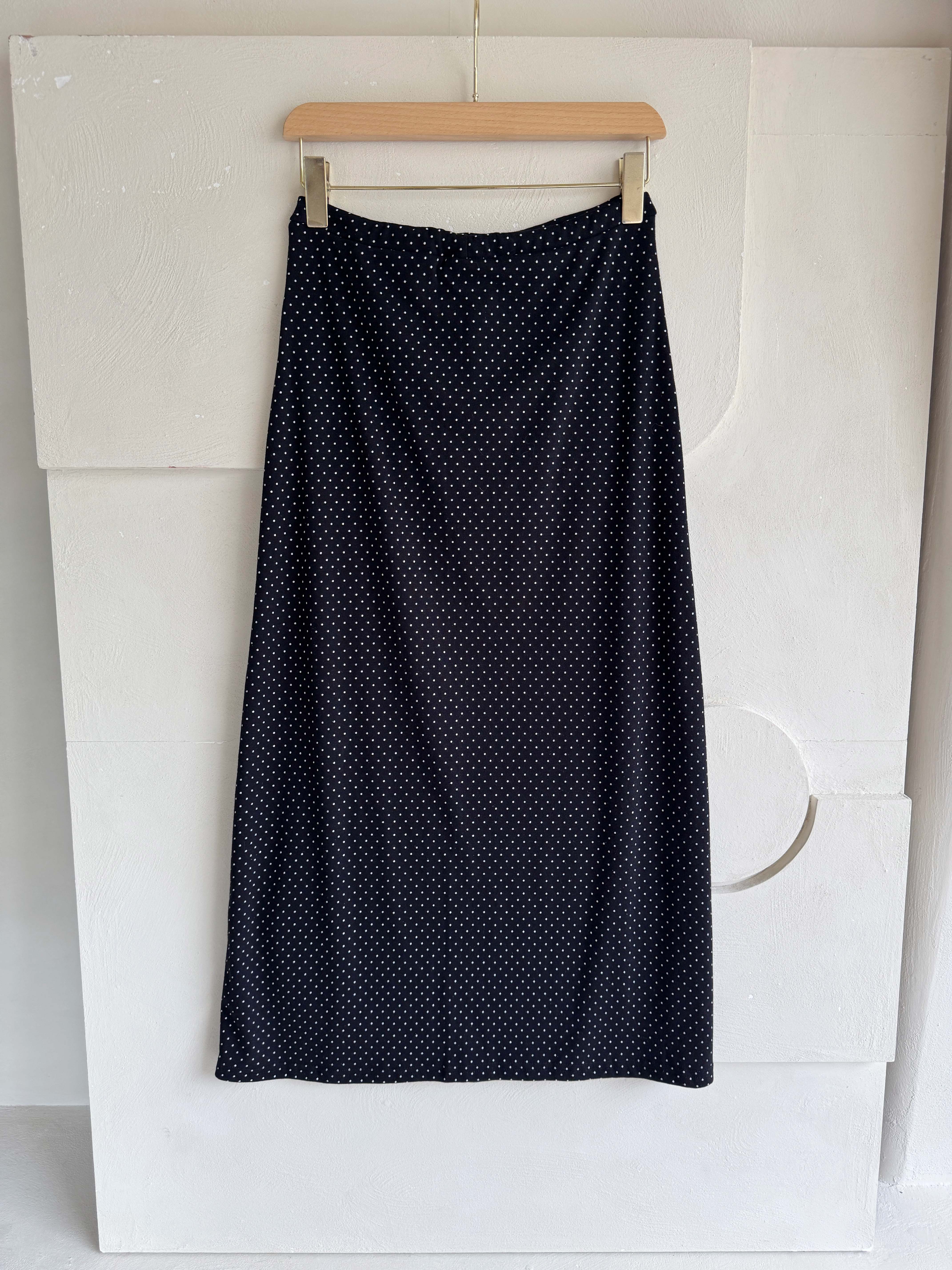 BS韓國薇墨圓點長裙