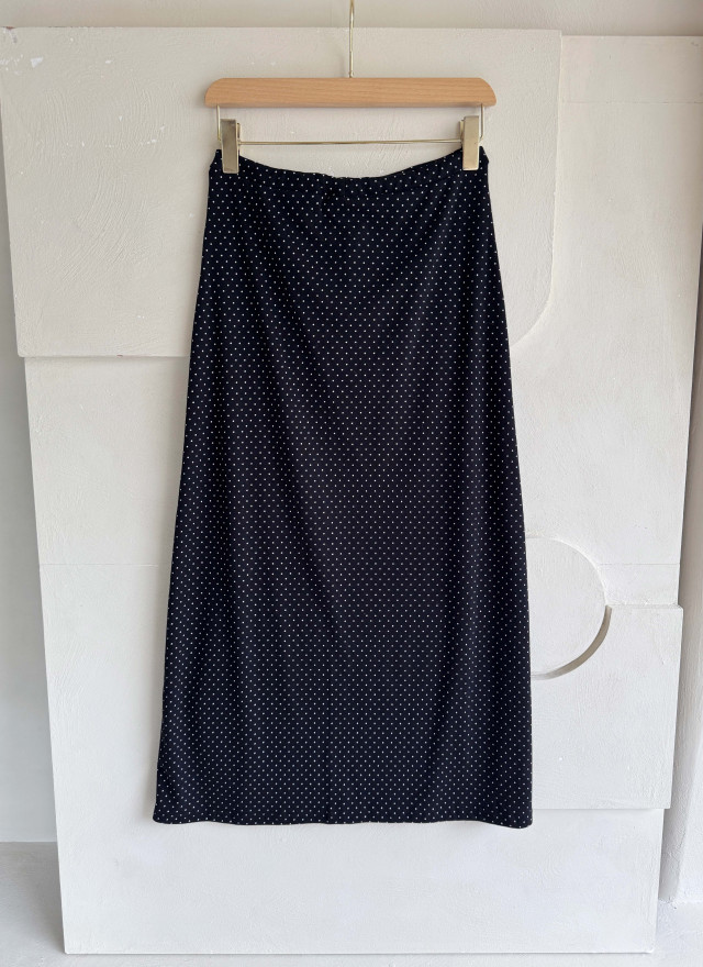 BS韓國薇墨圓點長裙