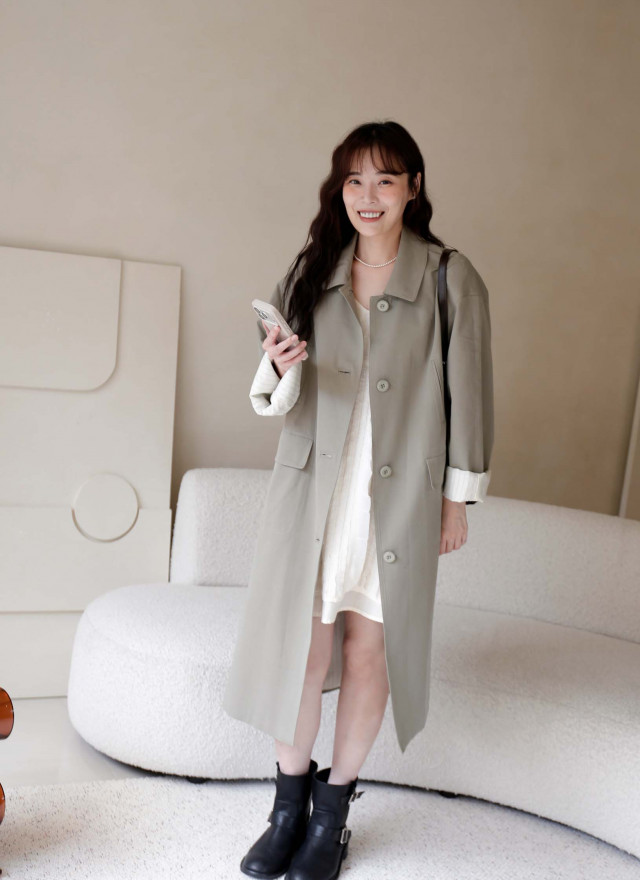 BS韓國春季書華風衣外套(兩色)