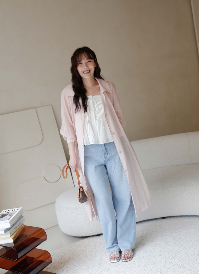 BS韓國美娜輕盈風衣外套(四色)