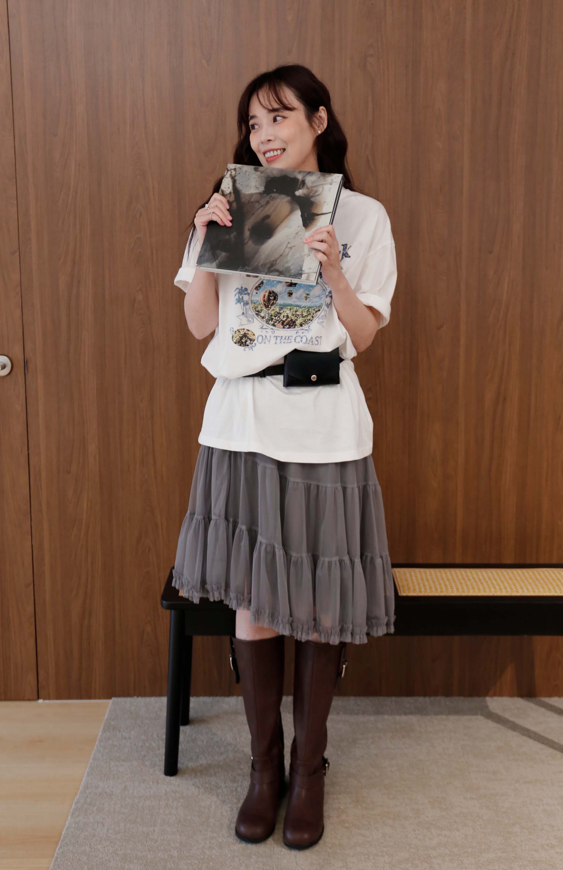 BS韓國層次蓬蓬裙(兩色)