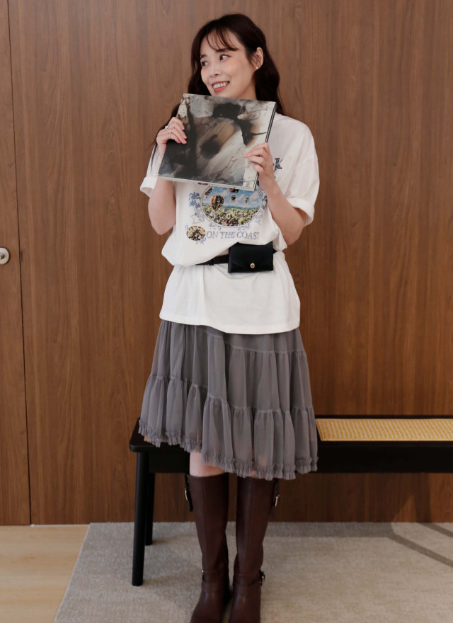 BS韓國層次蓬蓬裙(兩色)