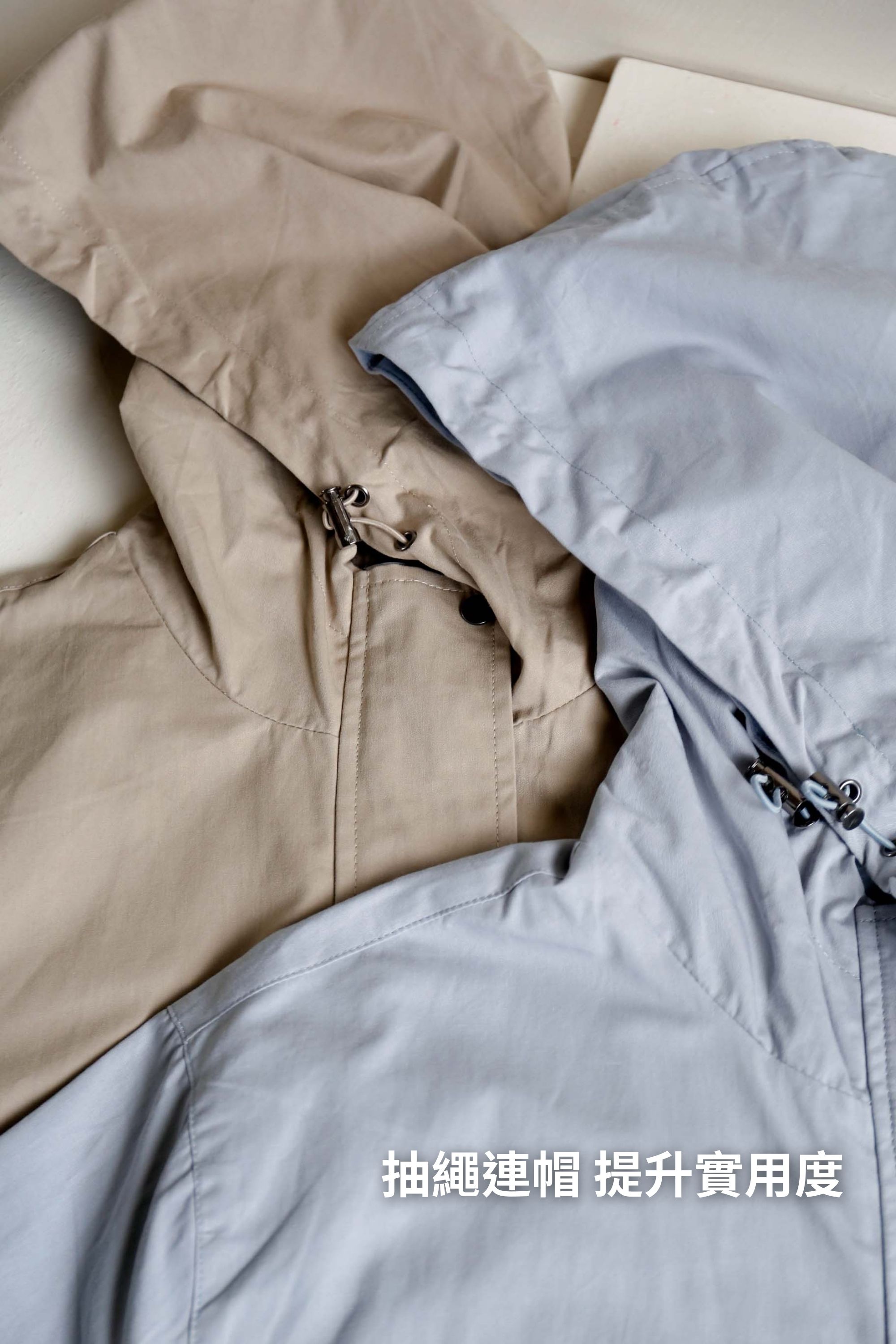 BS韓國連帽抽繩夾克(兩色)