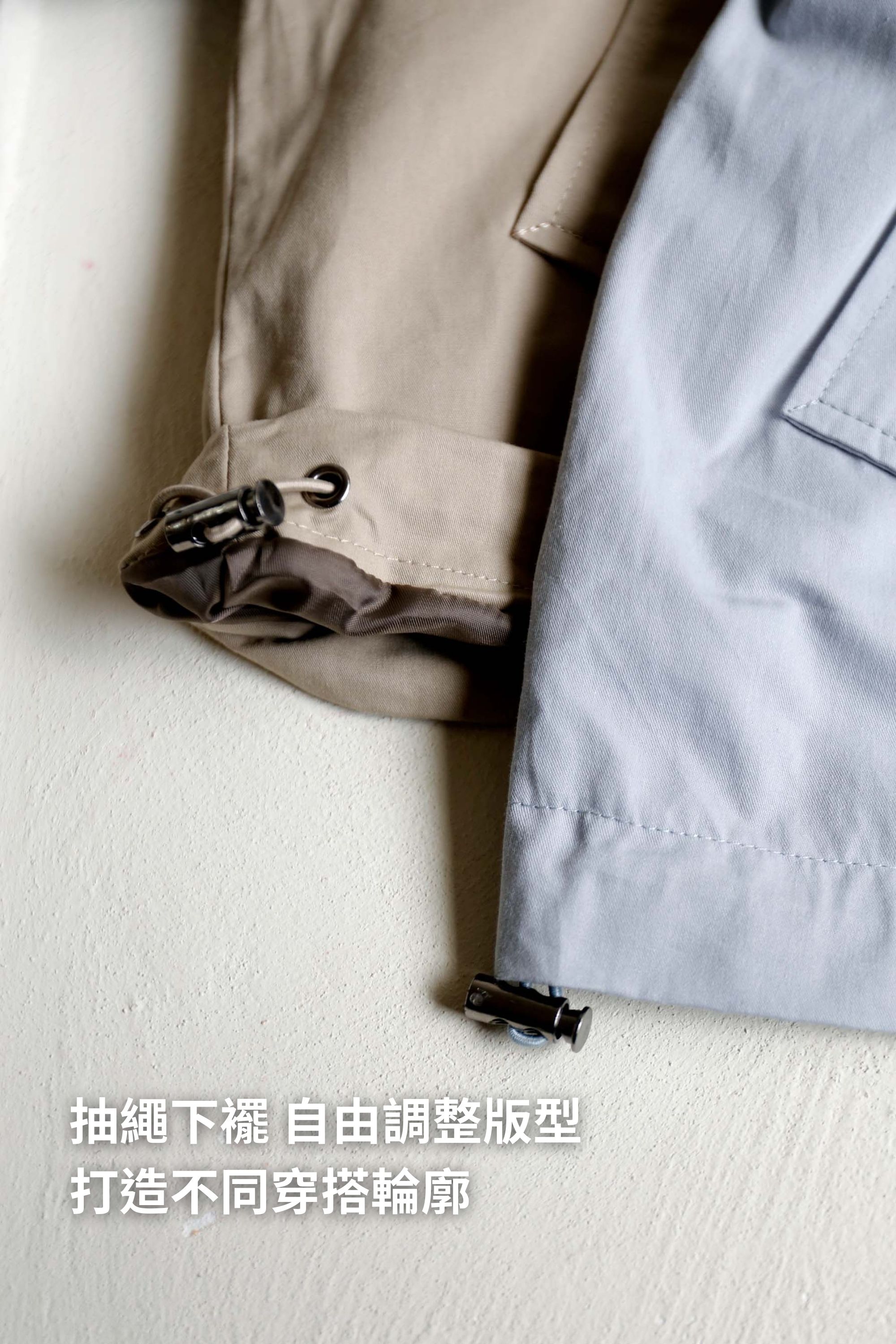 BS韓國連帽抽繩夾克(兩色)